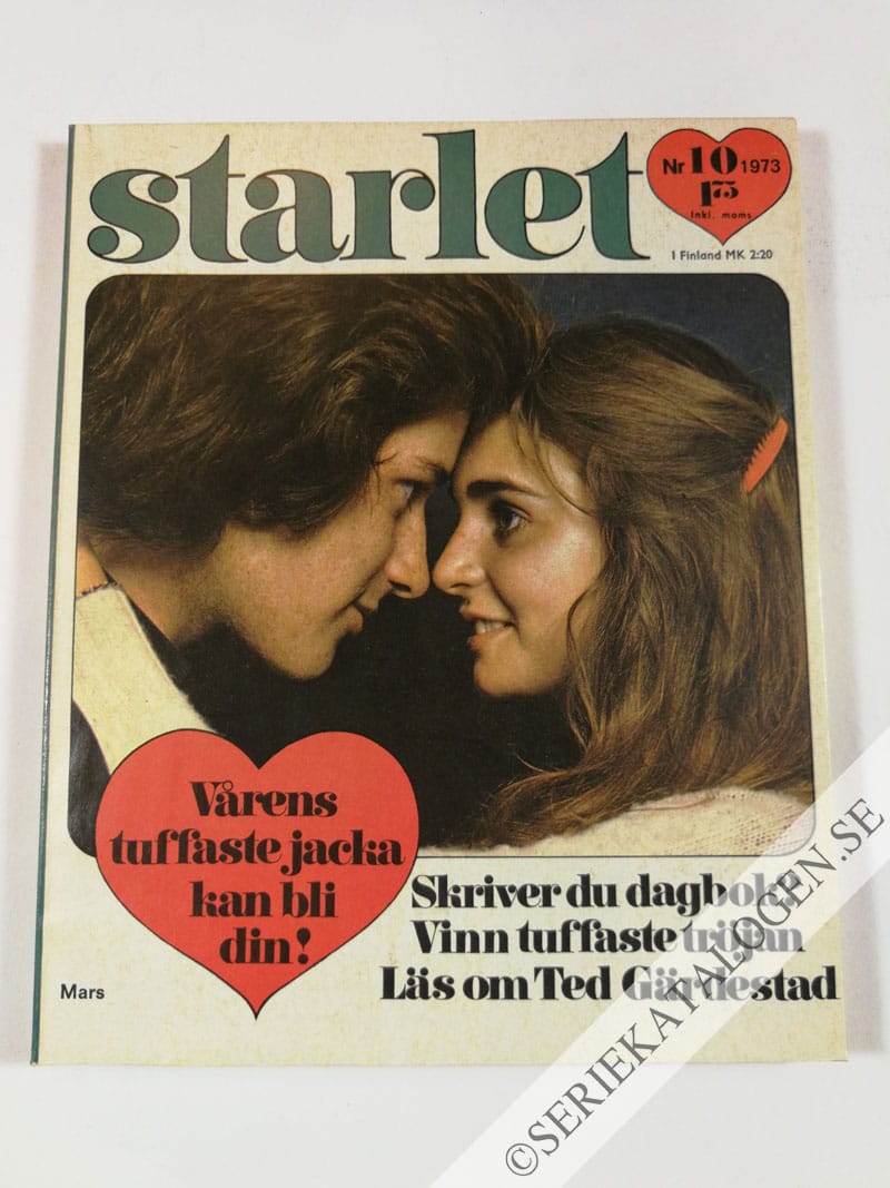 Framsida på Starlet #10 (1973)