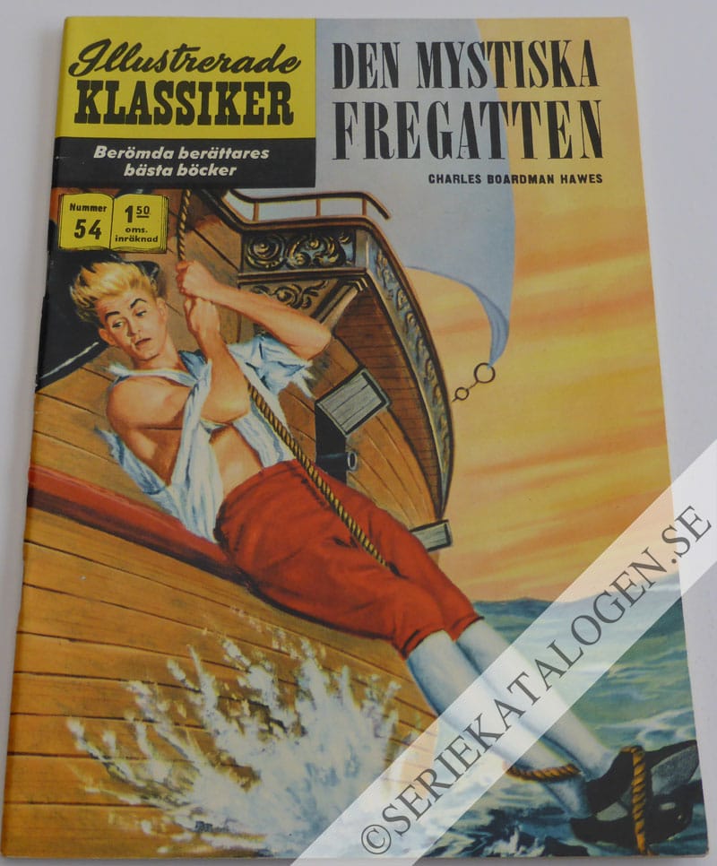 Framsida på Den mystiska fregatten (1966)