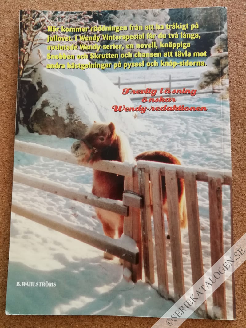 Baksida på Vinterspecial (2000)