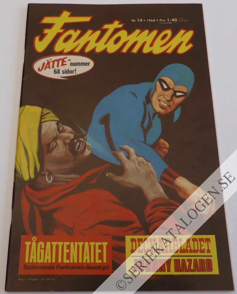 Framsida på Fantomen #14 (1968)