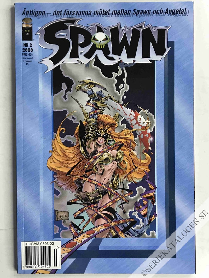 Framsida på Spawn #2 (2000)