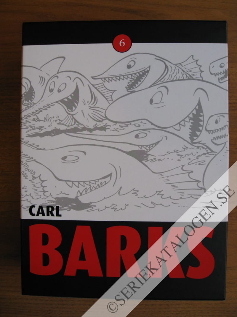 Framsida på Carl Barks samlade verk Box6 (2006)