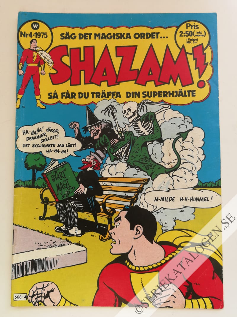 Framsida på SHAZAM! #4 (1975)