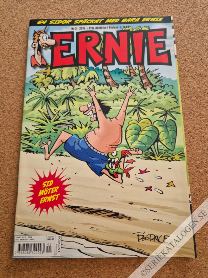 Framsida på Ernie #3 (2015)