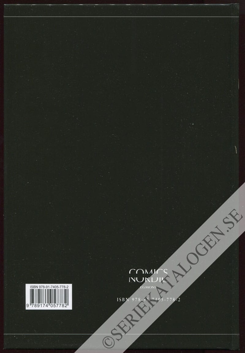 Baksida utan skyddsomslag (2014)