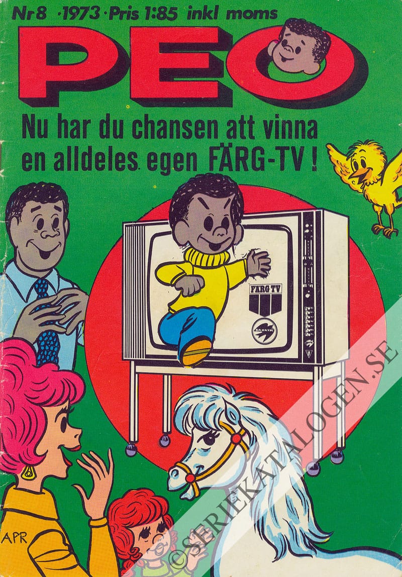 Framsida på Peo #8 (1973)