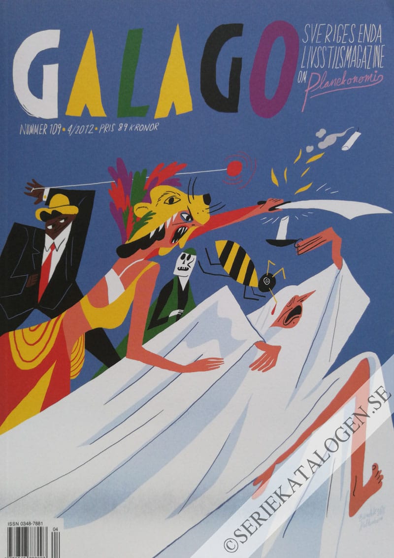 Framsida på Galago #4 (2012)