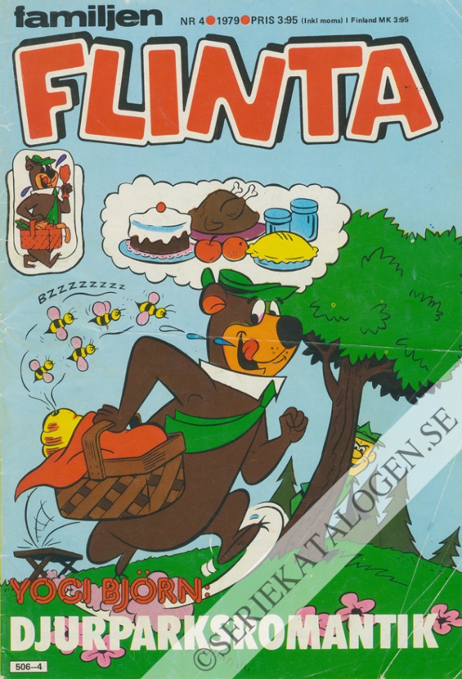 Framsida på Familjen Flinta #4 (1979)