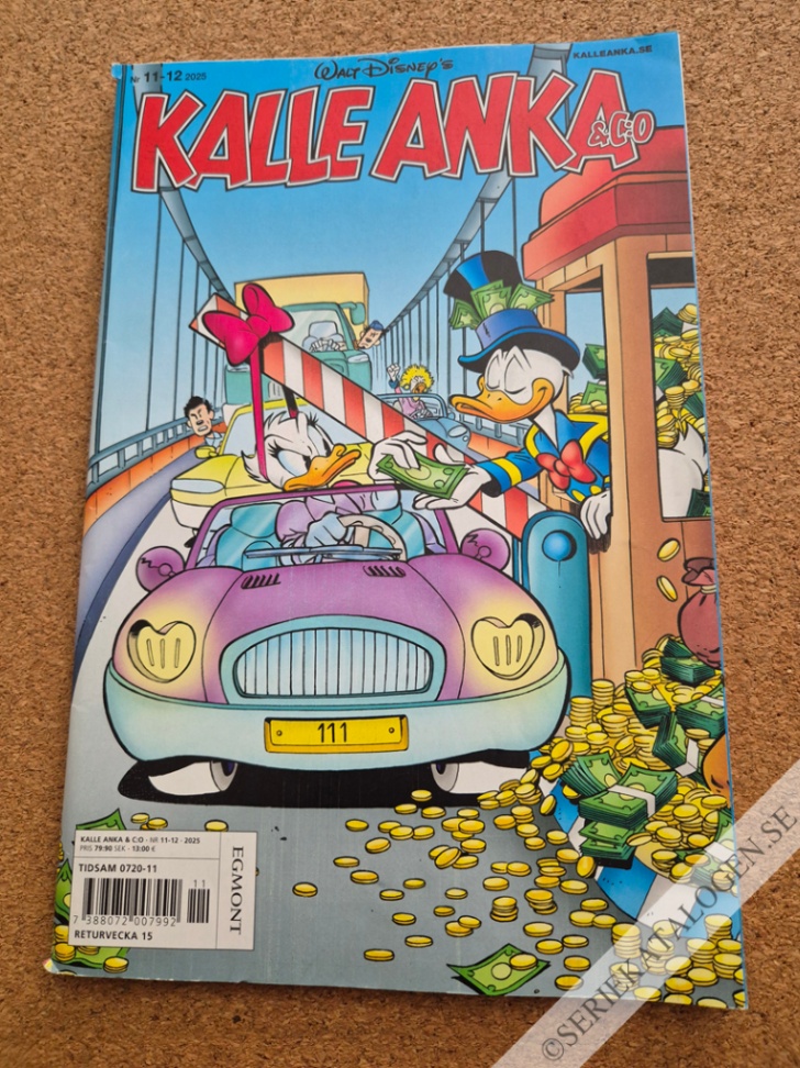 Framsida på Kalle Anka & C:o #11-12 (2025)