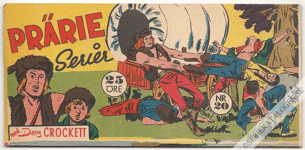 Framsida på Prärie-serier #20 (1958)