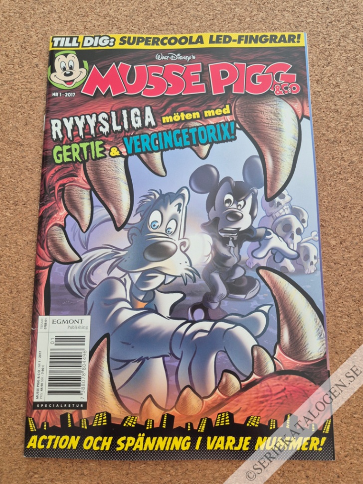 Framsida på Musse Pigg & C:o #1 (2017)