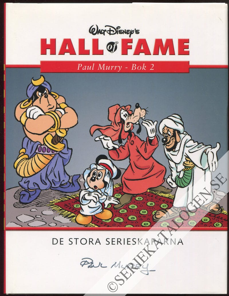 Framsida på Walt Disney's Hall of fame - De stora serieskaparna Paul Murry - Bok 2 (2007)