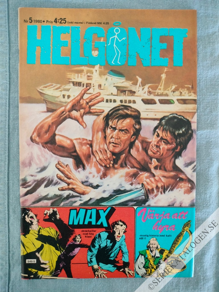 Framsida på Helgonet #5 (1980)