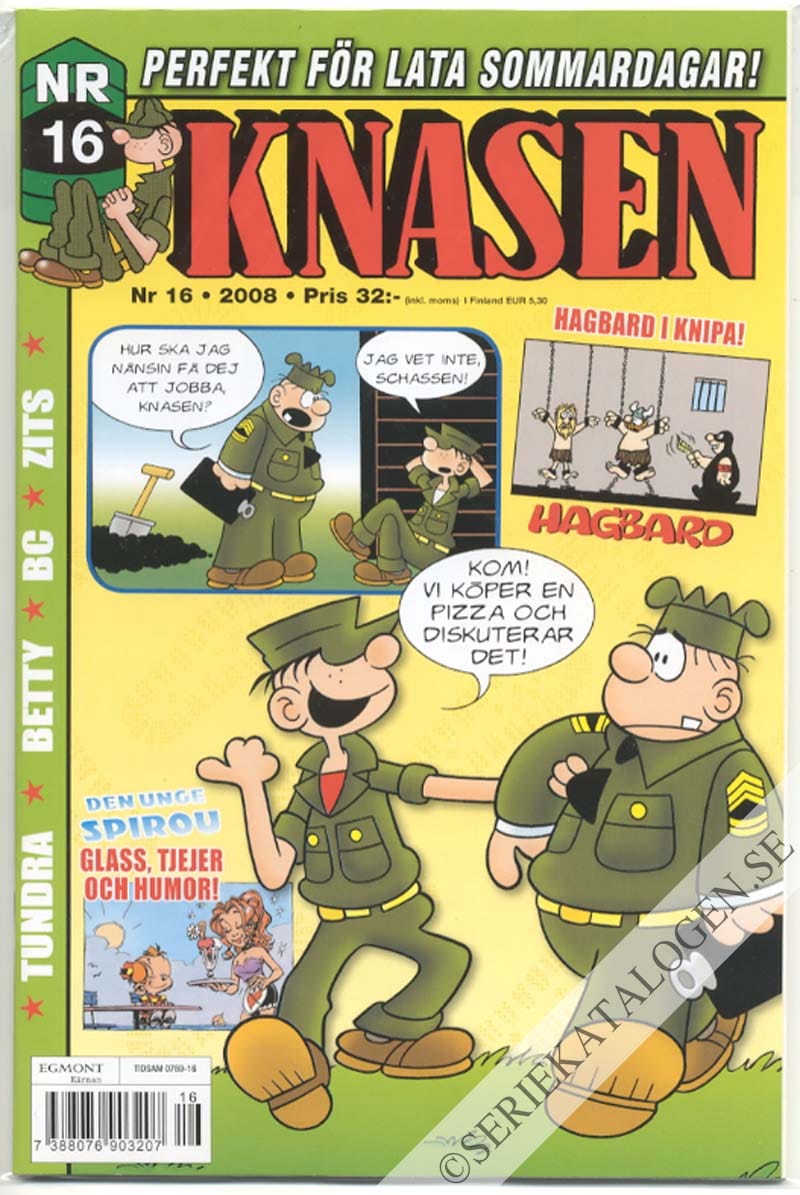 Framsida på Knasen #16 (2008)
