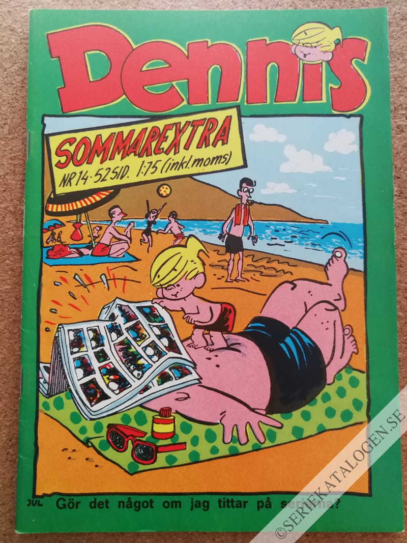 Framsida på Dennis #14 (1969)