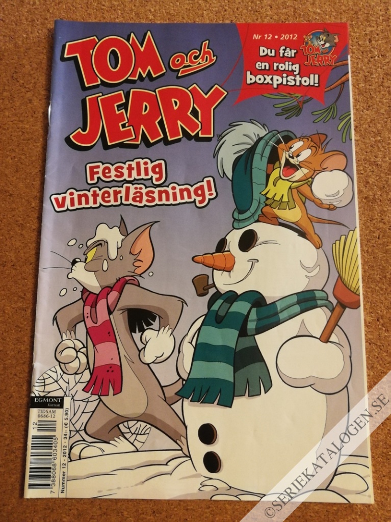 Framsida på Tom & Jerry #12 (2012)