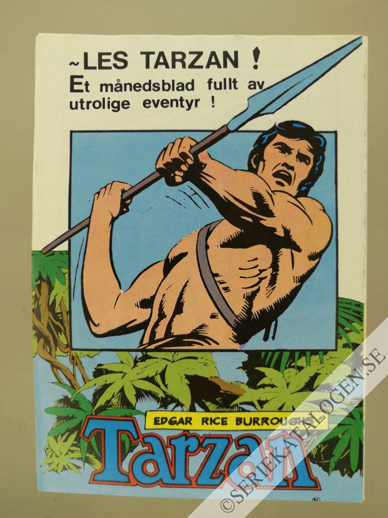 Baksida på Den bittra striden (1985)