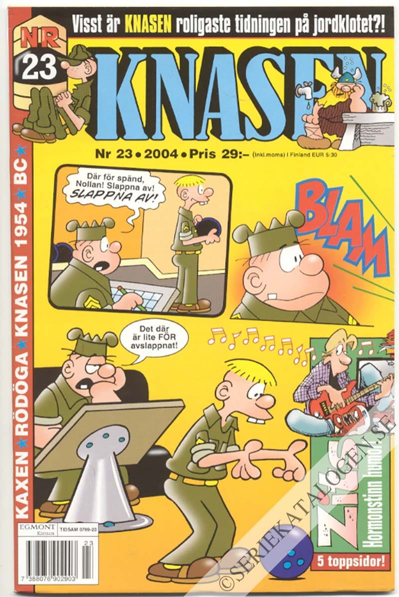 Framsida på Knasen #23 (2004)