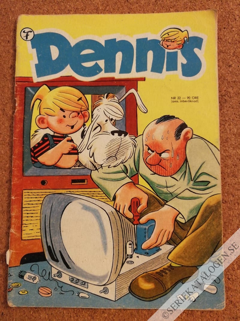 Framsida på Dennis #22 (1962)