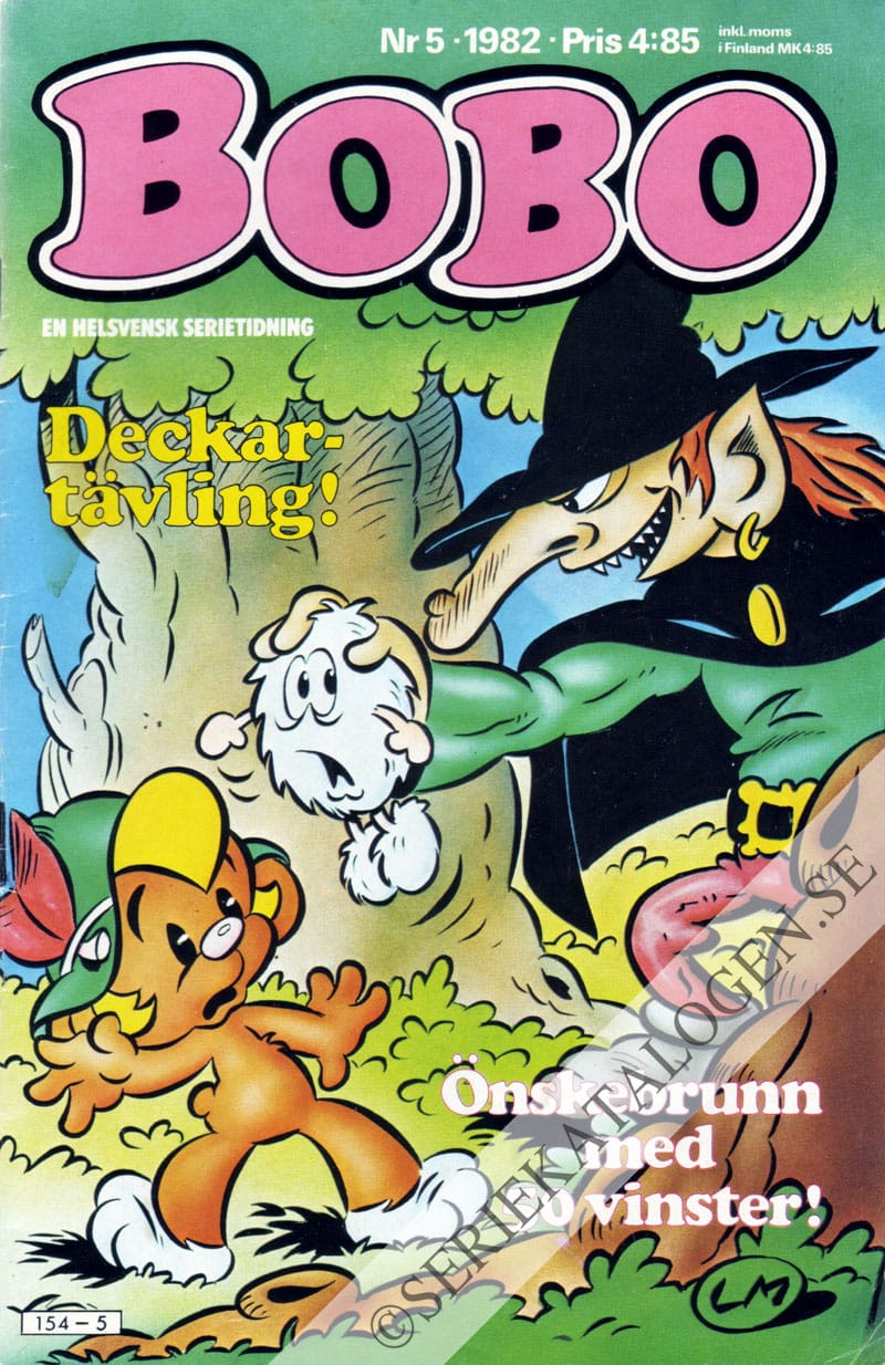 Framsida på Bobo #5 (1982)
