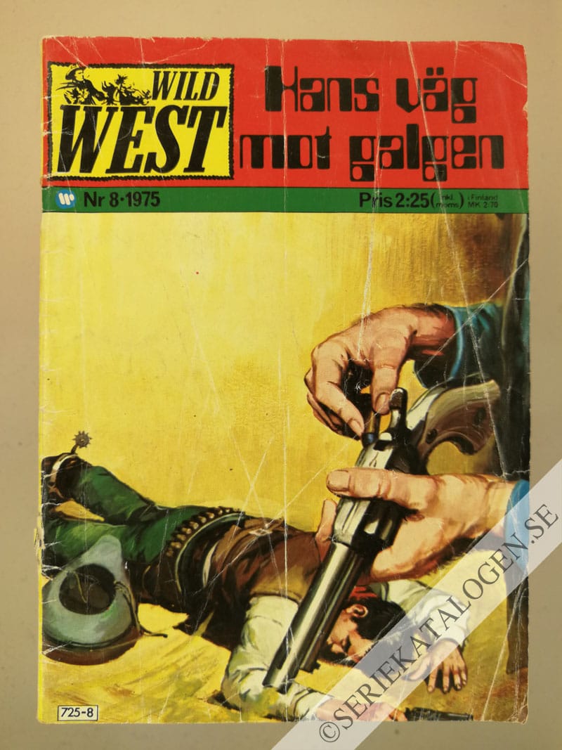 Framsida på Hans väg mot galgen (1975)