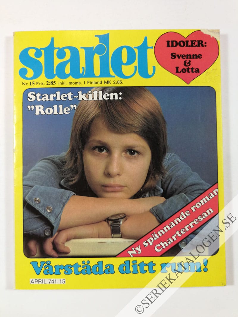 Framsida på Starlet #15 (1977)