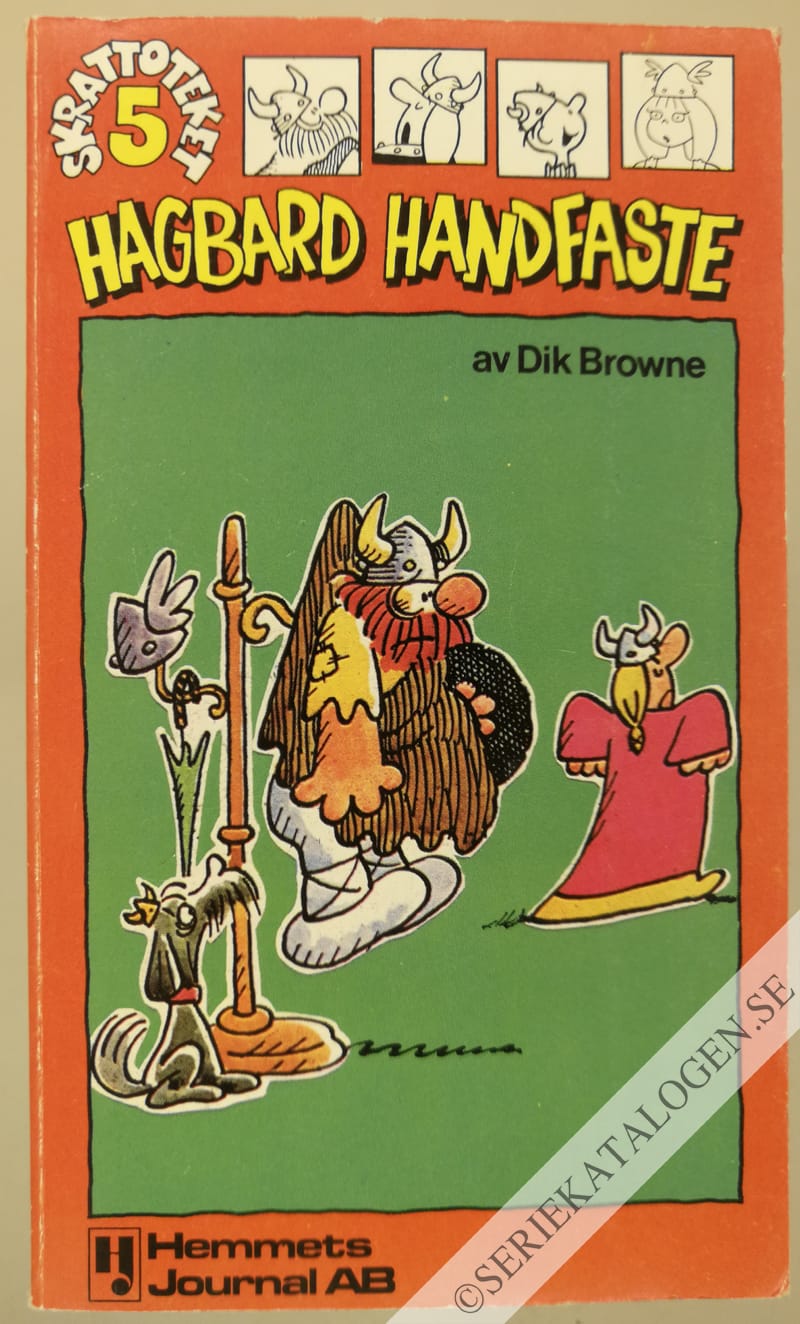 Framsida på Skrattoteket Hagbard Handfaste (1977)