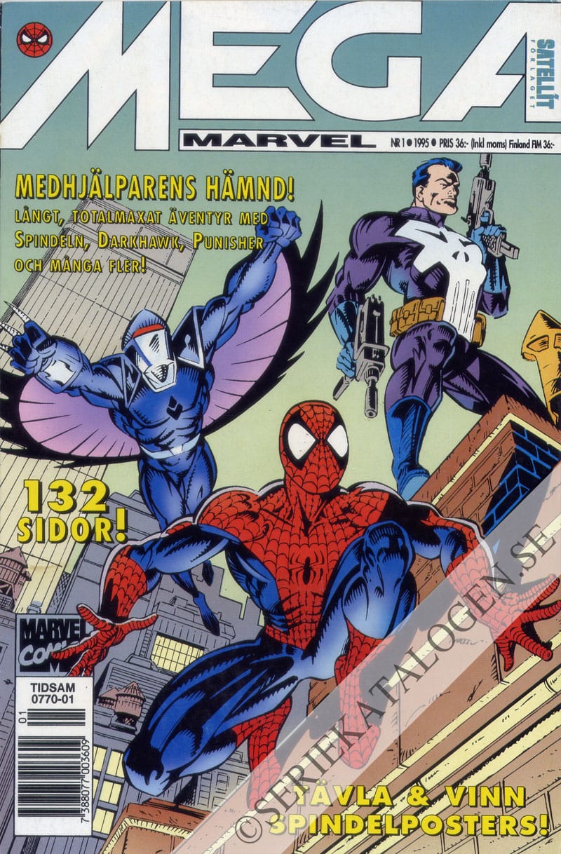 Framsida på Mega Marvel Medhjälparens hämnd (1995)