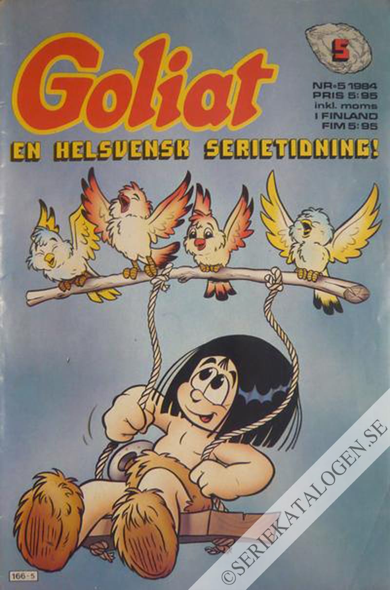 Framsida på Goliat #6 (1984)