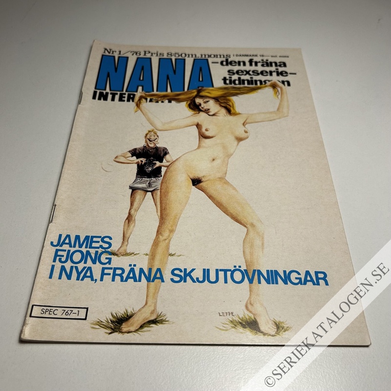 Framsida på Nana international #1 (1976)