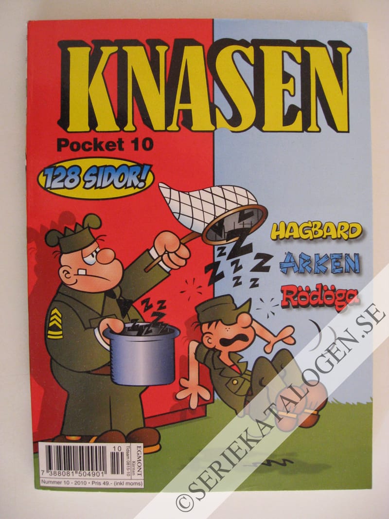 Framsida på Knasen pocket #10 (2010)
