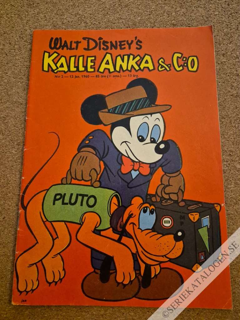 Framsida på Kalle Anka & C:o #2 (1960)