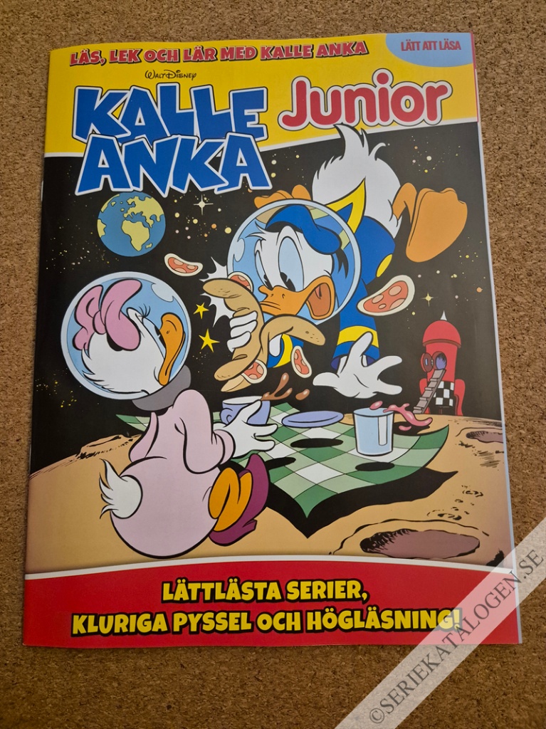 Framsida på Kalle Anka Junior #4 (2026)