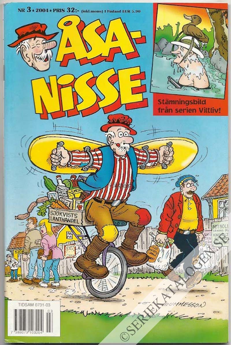 Framsida på Åsa-Nisse #3 (2004)
