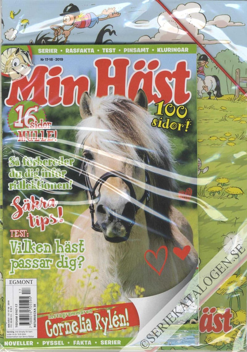 Framsida på Min häst #17-18 (2019)