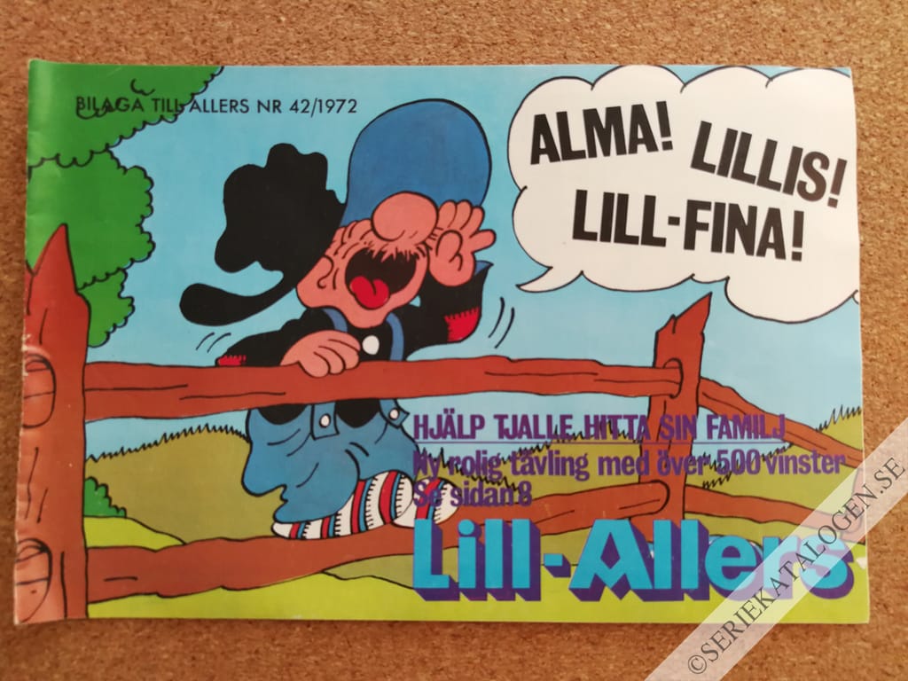 Framsida på Lill-Allers #42 (1972)