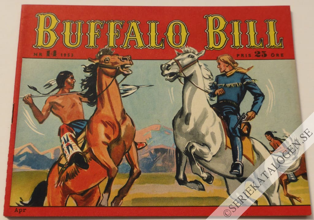 Framsida på Buffalo Bill #14 (1953)