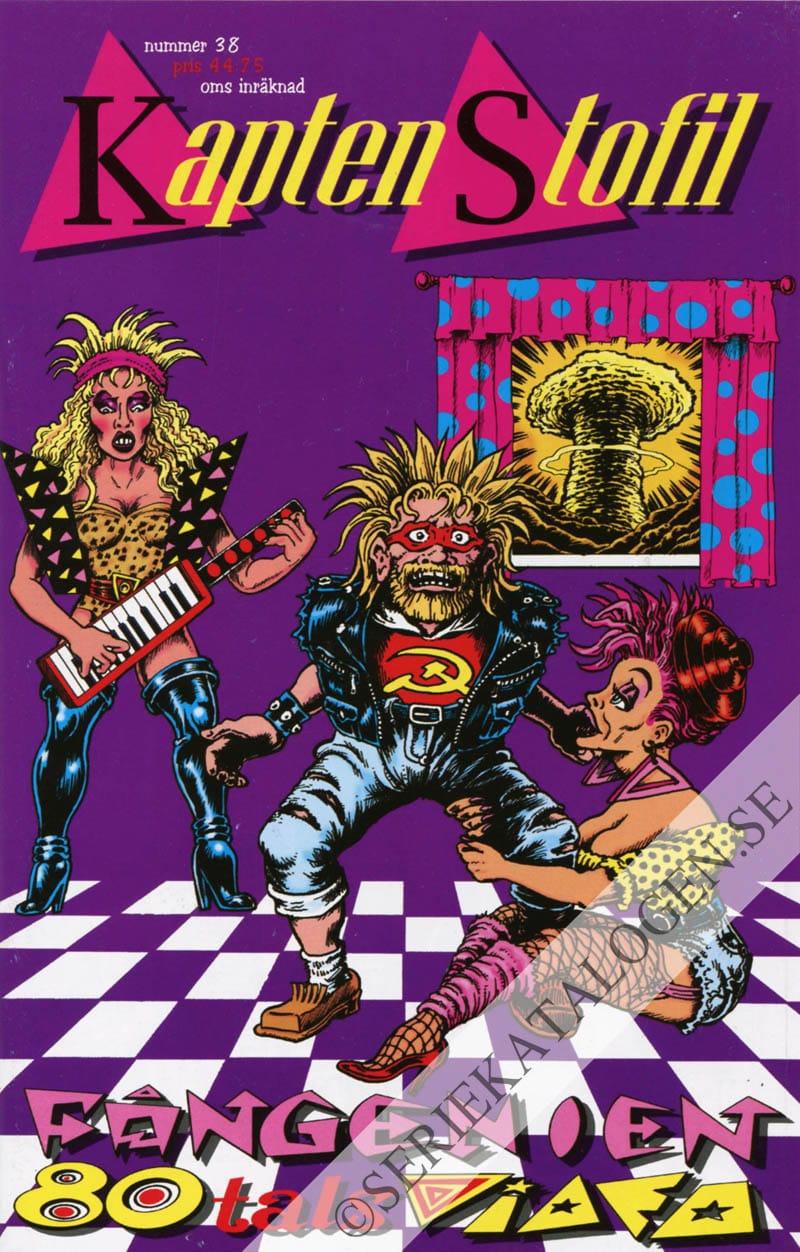 Framsida på Kapten Stofil #38 (2010)
