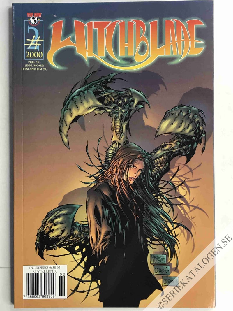 Framsida på Witchblade #2 (2000)