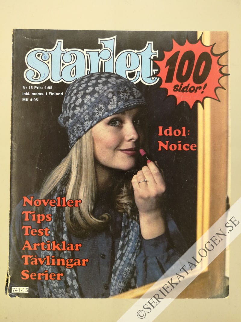 Framsida på Starlet #15 (1981)