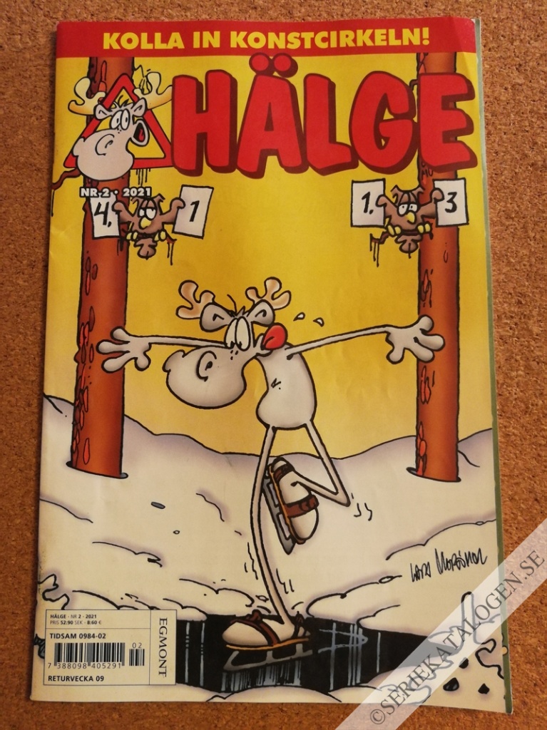 Framsida på Hälge #2 (2021)
