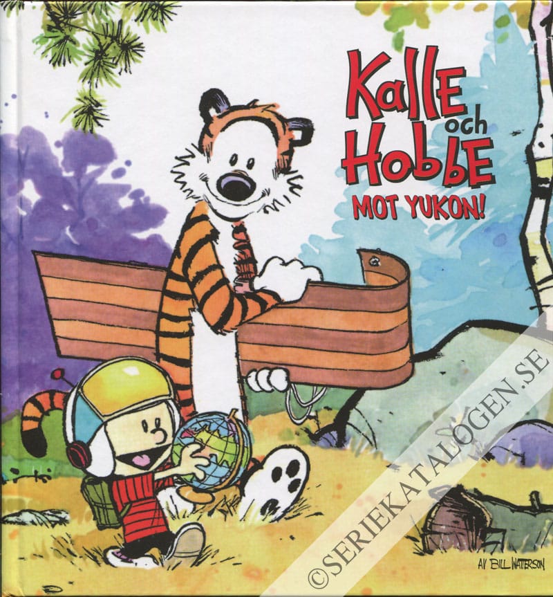 Framsida på Kalle och Hobbe Mot Yukon! (2009)