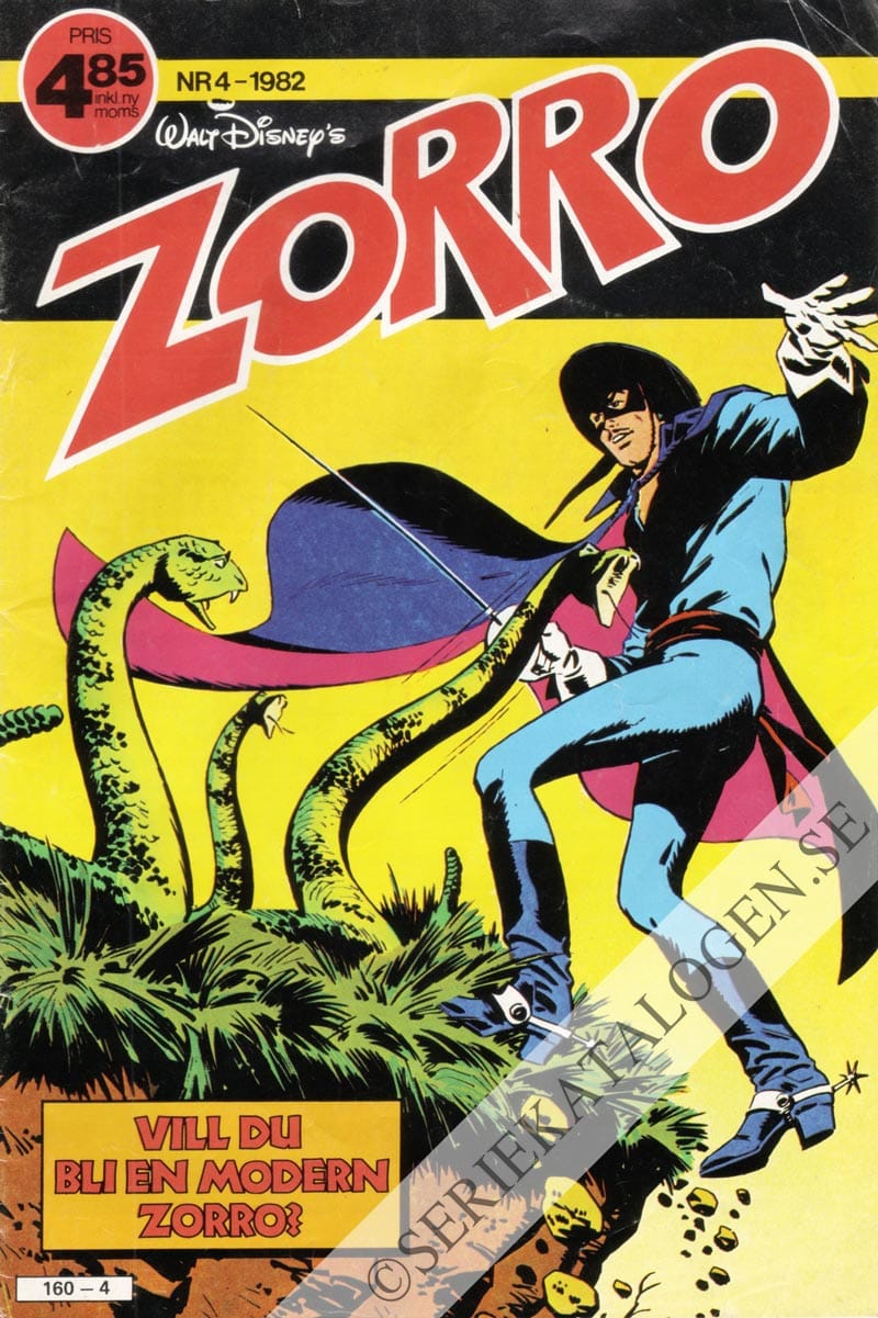 Framsida på Z-hämnaren #4 (1982)