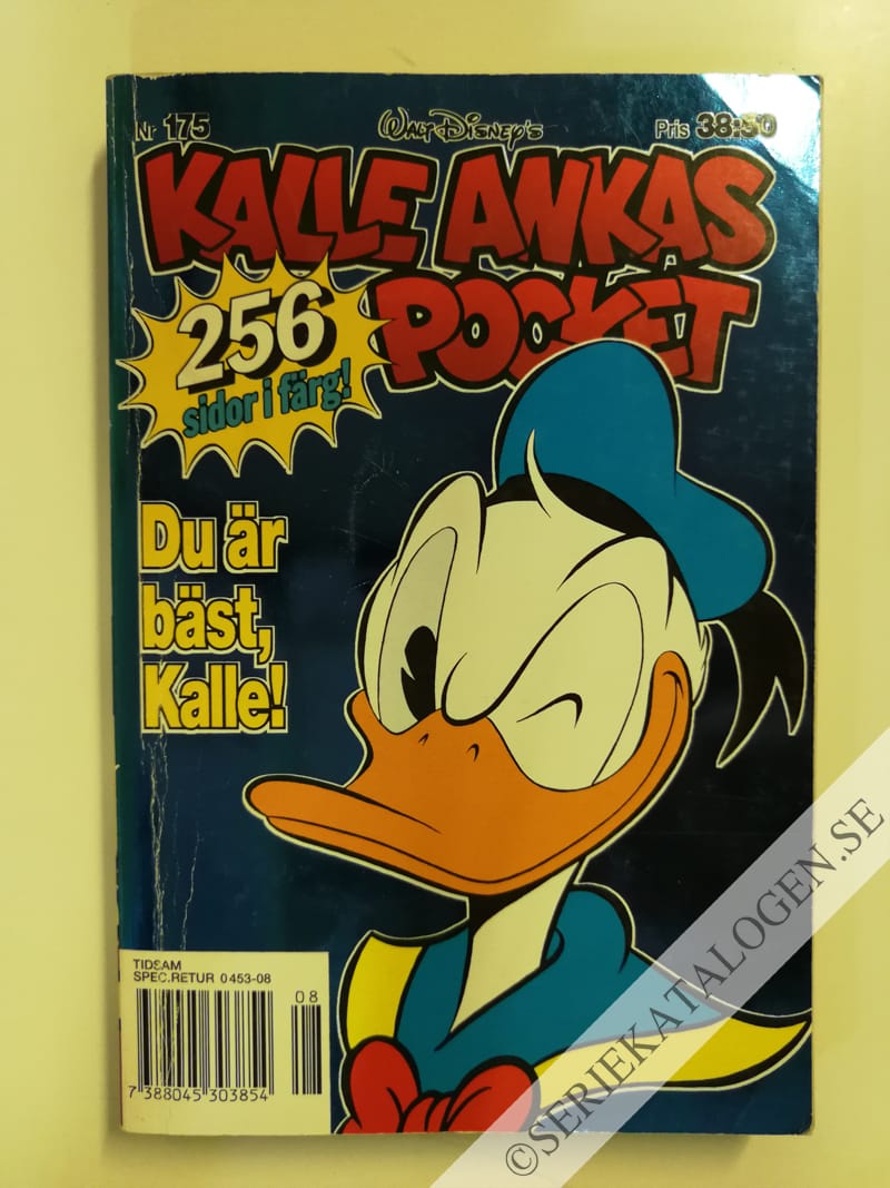 Framsida på Kalle Ankas pocket #175 - Du är bäst, Kalle! (1994)