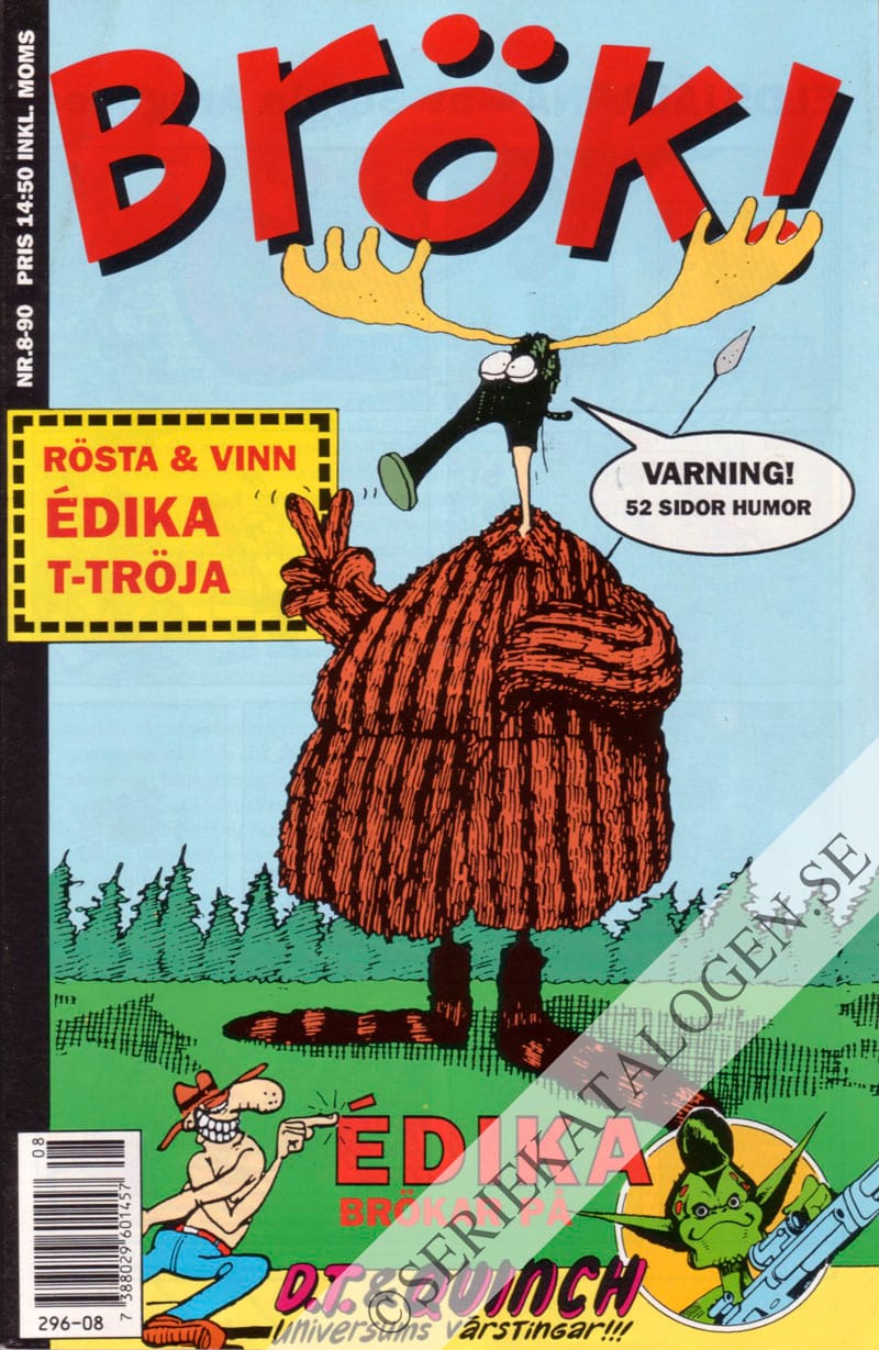 Framsida på Brök! #8 (1990)