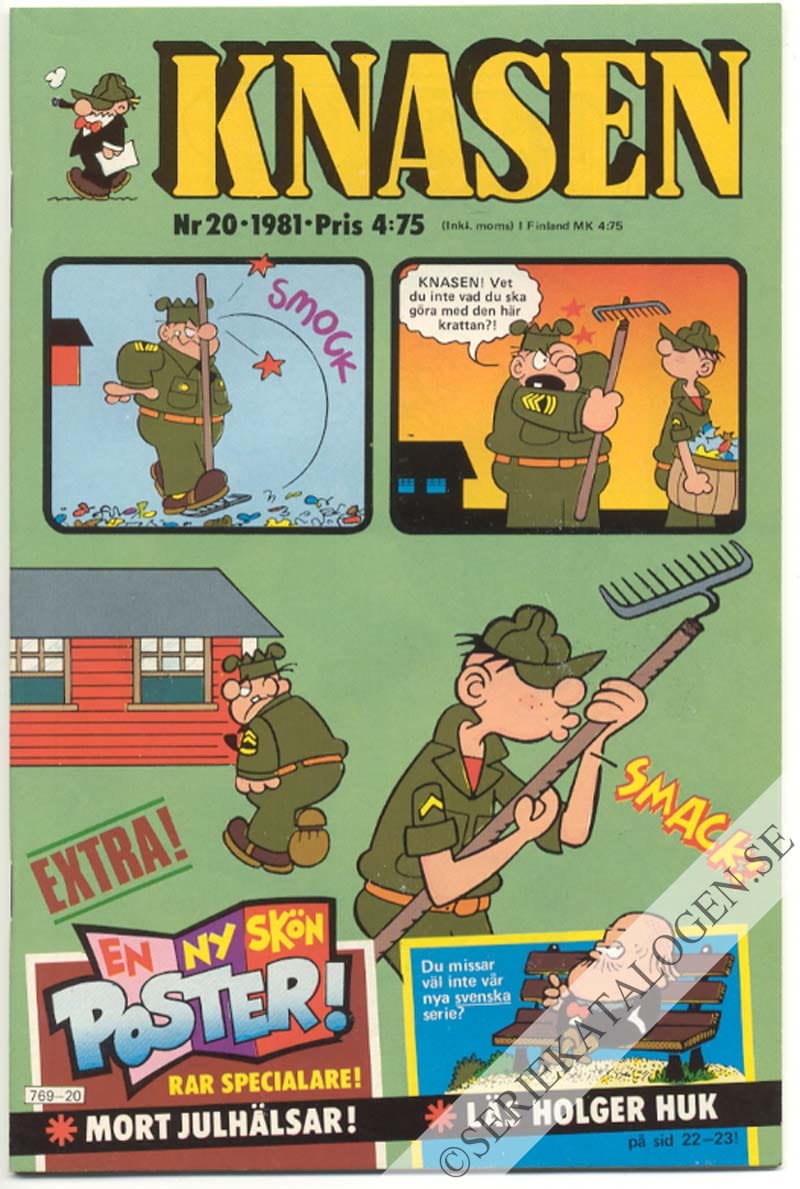 Framsida på Knasen #20 (1981)
