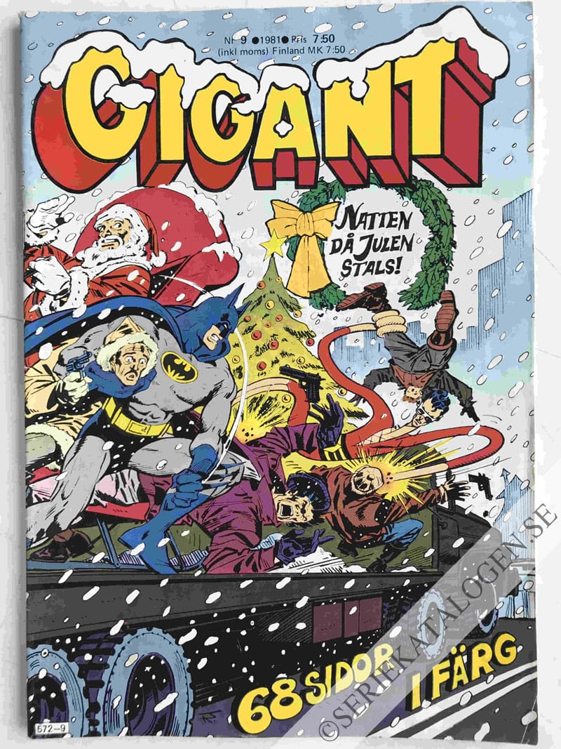 Framsida på Gigant #9 (1981)