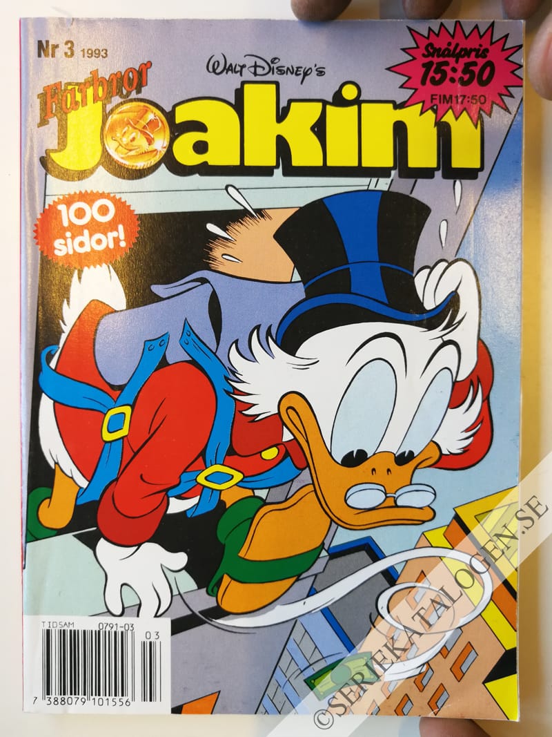 Framsida på Joakim #3 (1993)
