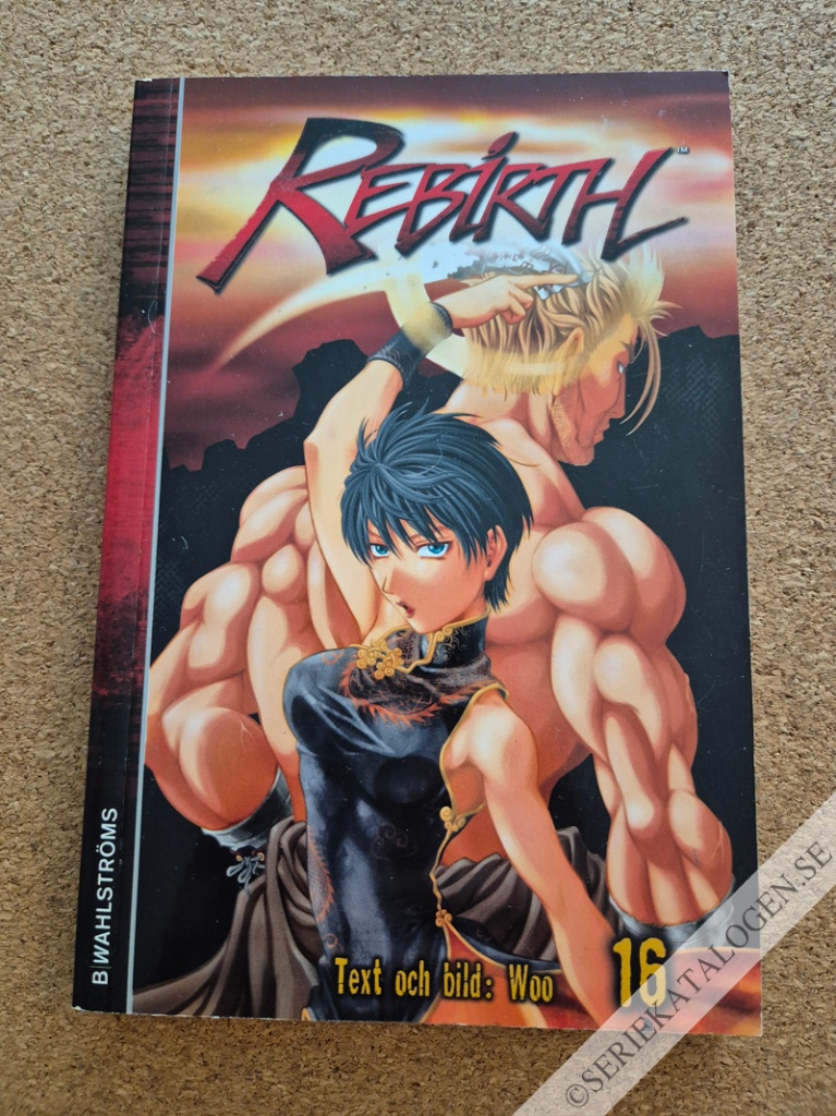 Framsida på Rebirth #16 (2008)