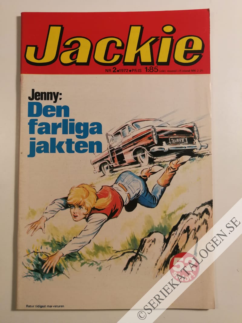 Framsida på Jackie #2 (1972)